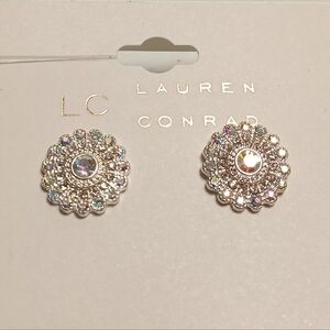 COPY - LAUREN CONRAD SILVERTONE ROUND STUDS